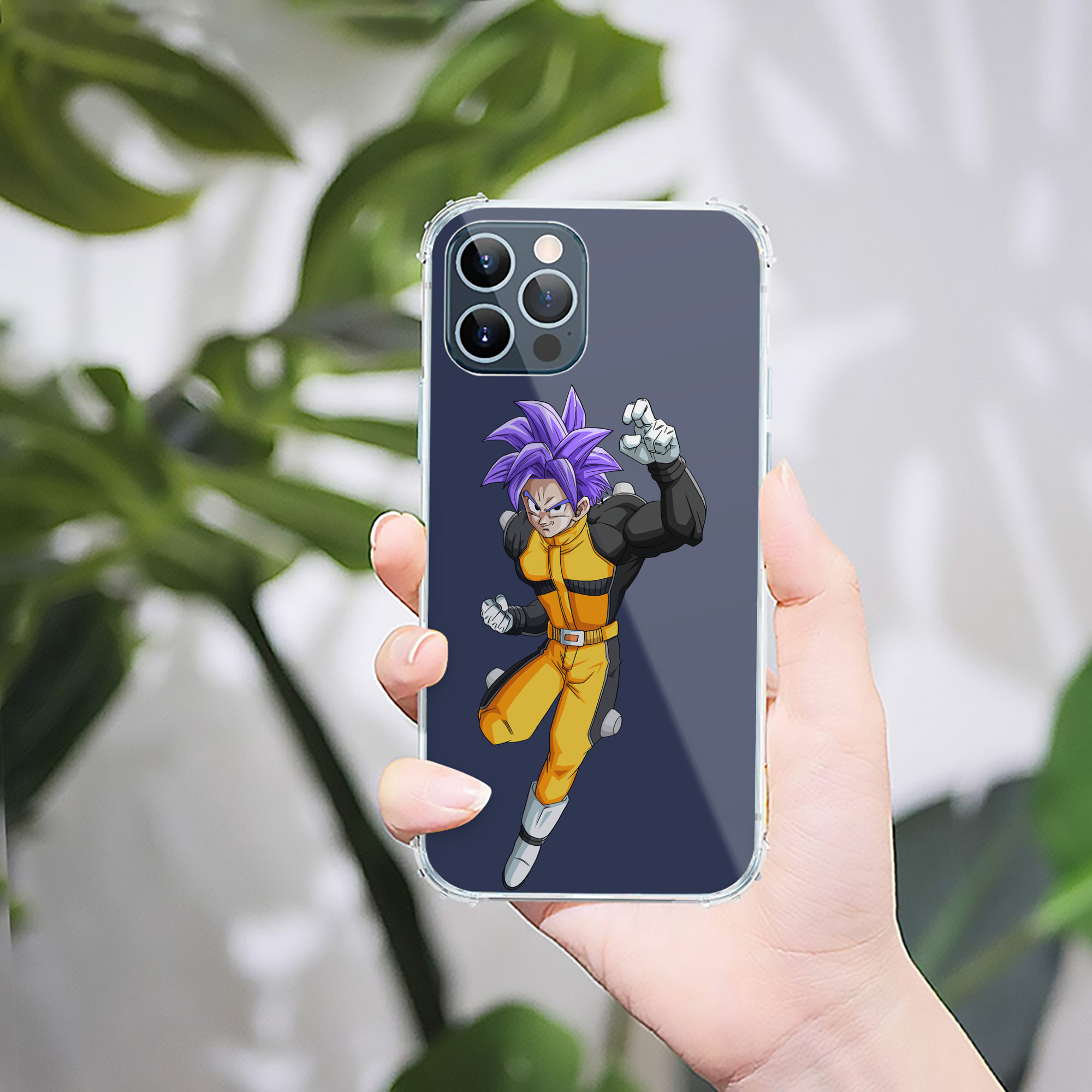 （画像用） ドラゴンボール DRAGON BALL 【iPhone 12シリーズ対応】透明スマホケース（クリアソフトケース）